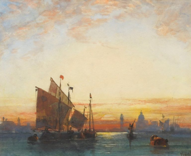 Venise, le soir, William Wyld (1861)