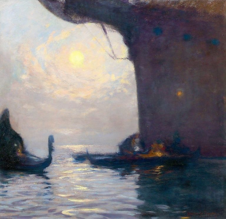 Venise à la lumière de la lune, Gaston de La Touche (1893)