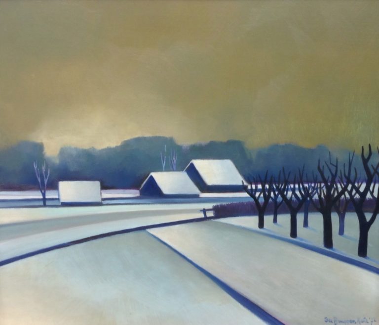 Paysage d'hiver 2, Chris ten Bruggen Kate (1977)