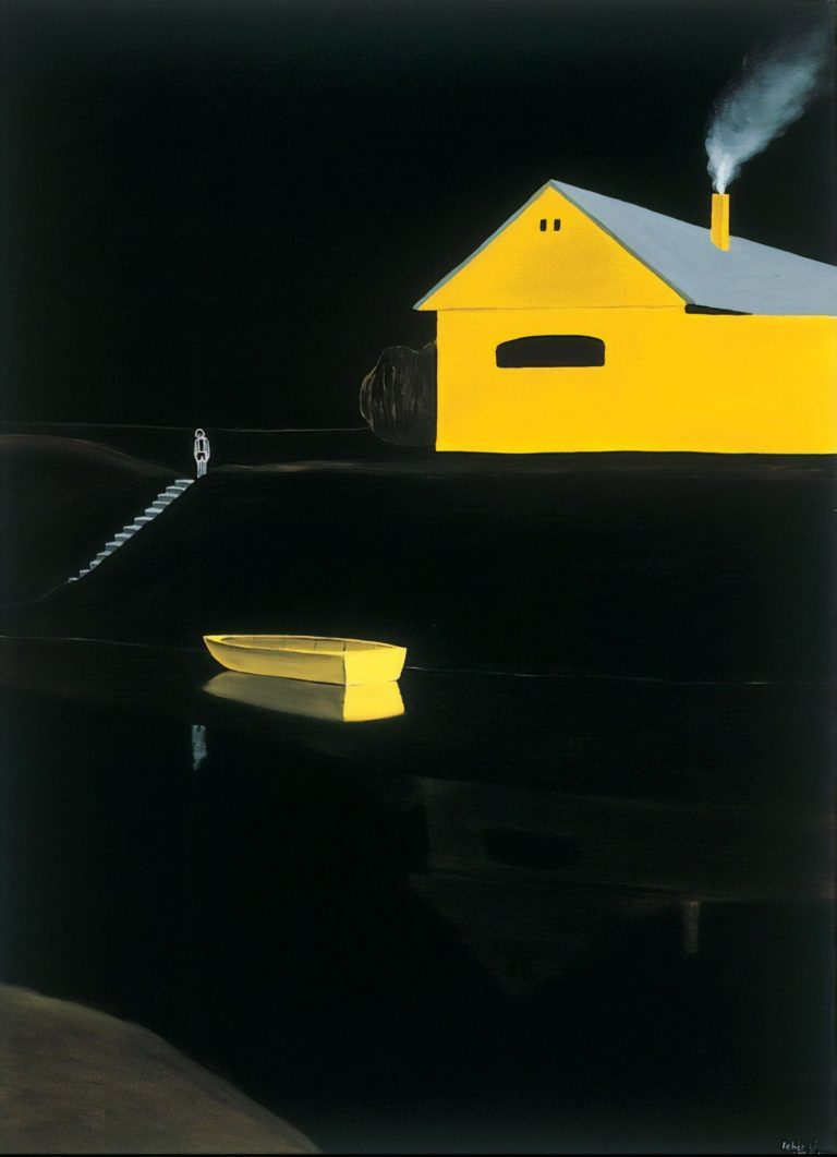 Bateau jaune, László Fehér (1990)