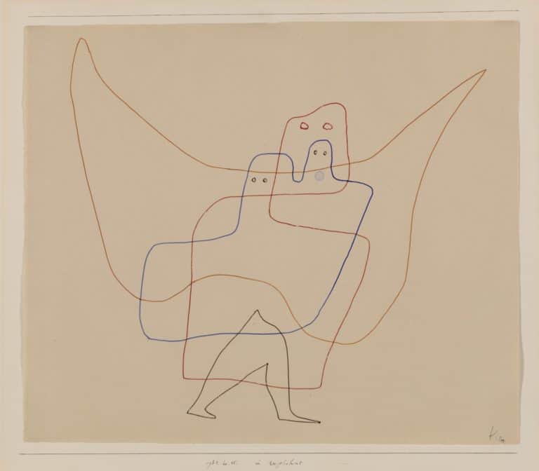 Sous la garde de l'ange, Paul Klee (1931)