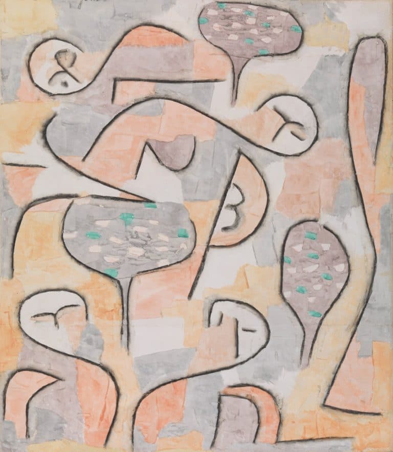 Récolte de pêches, Paul Klee (1937)
