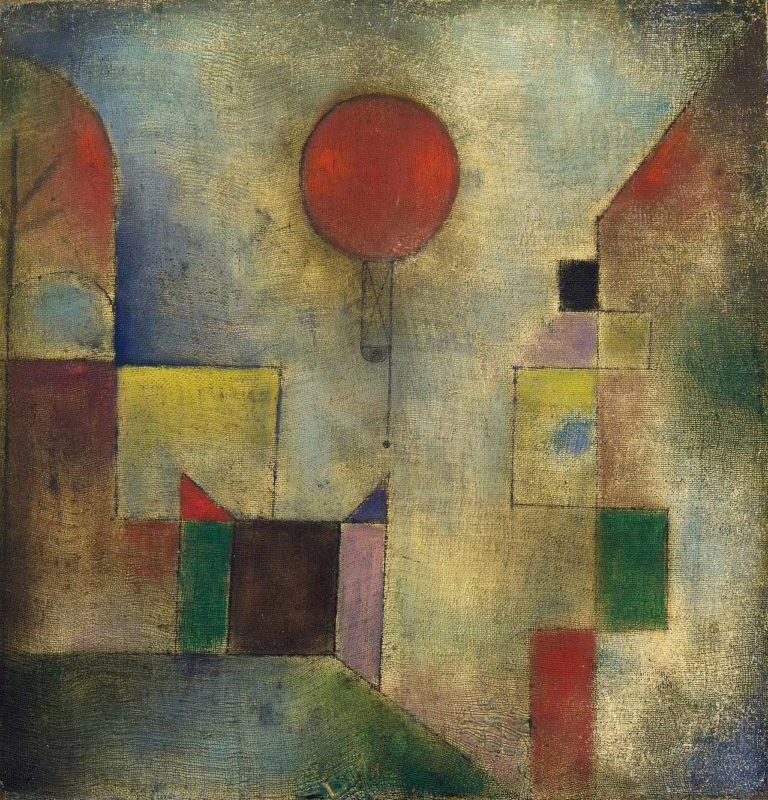 Ballon rouge, Paul Klee (1922)