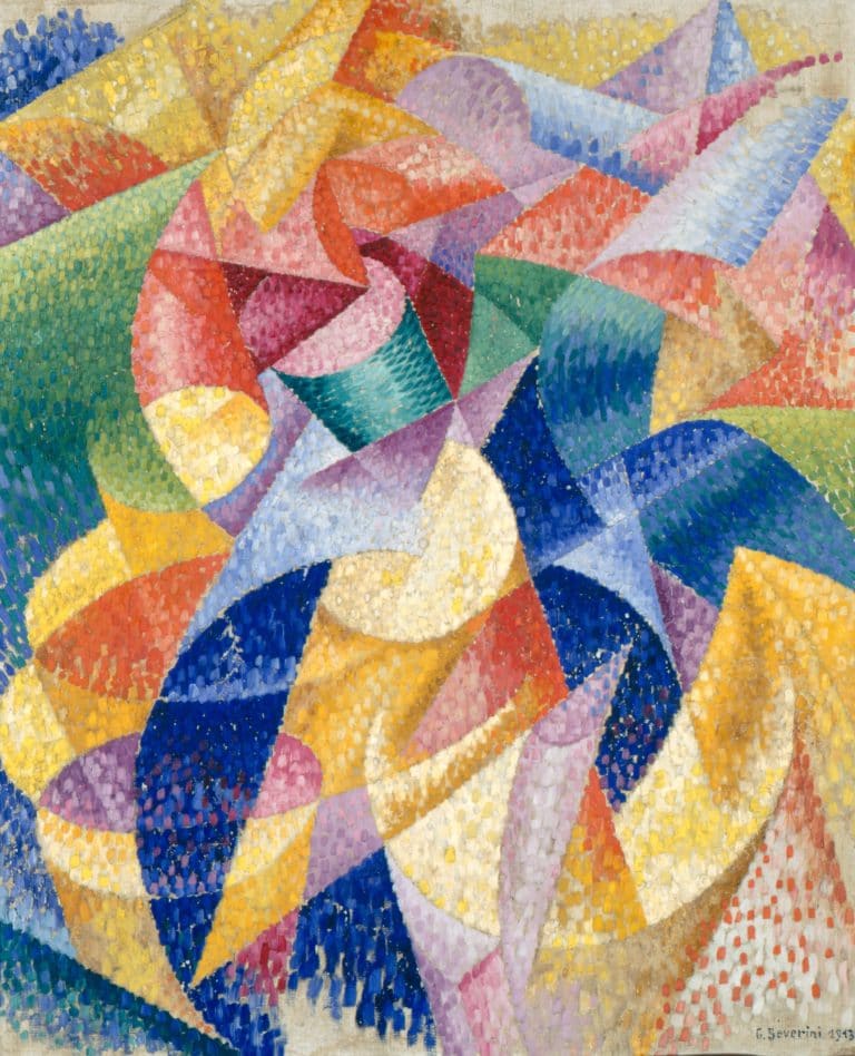 Mer = danseuse, Gino Severini (1913)