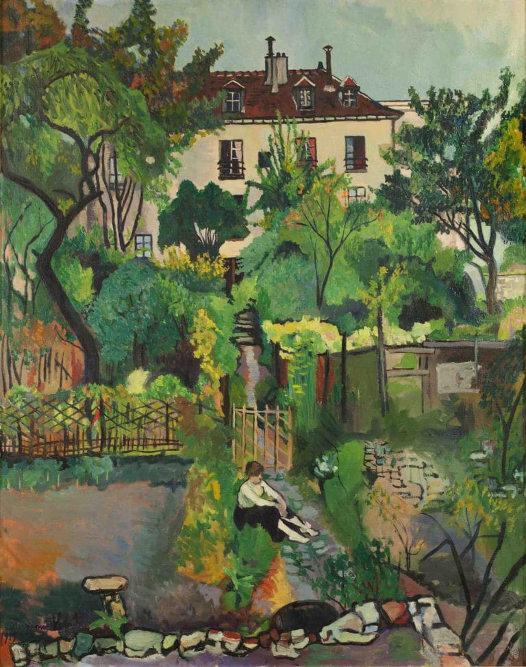 12, rue Cortot, Montmartre, Suzanne Valadon (1919)