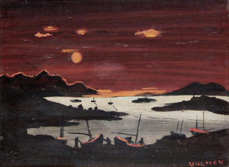 La mer d'Irlande, Fred Uhlman (1941)