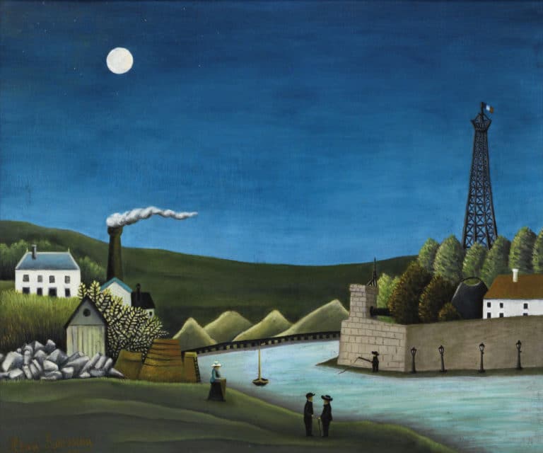 La Seine à Suresnes, Henri Rousseau