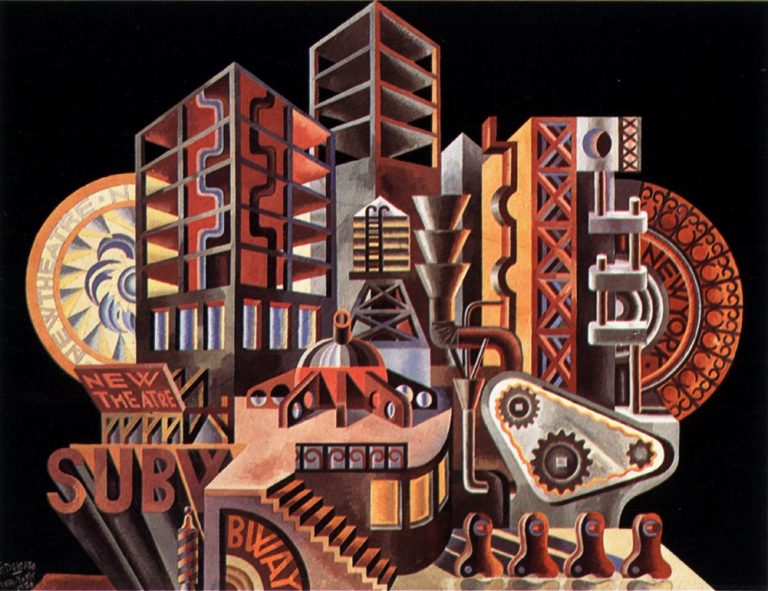 La nouvelle Babel, Fortunato Depero (1930)