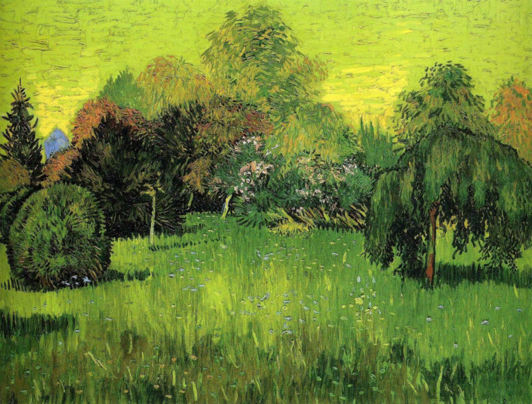 Le jardin du poète, Vincent van Gogh (1888)