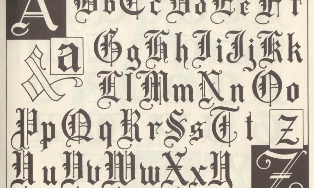 Lettering – Harry B. Wright
