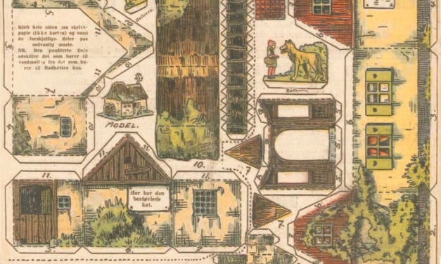 Un journal de maquettes en papier hollandais