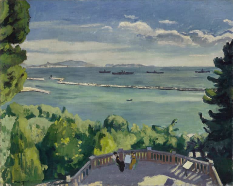 Mistral à l'Estaque, Albert Marquet (1918)