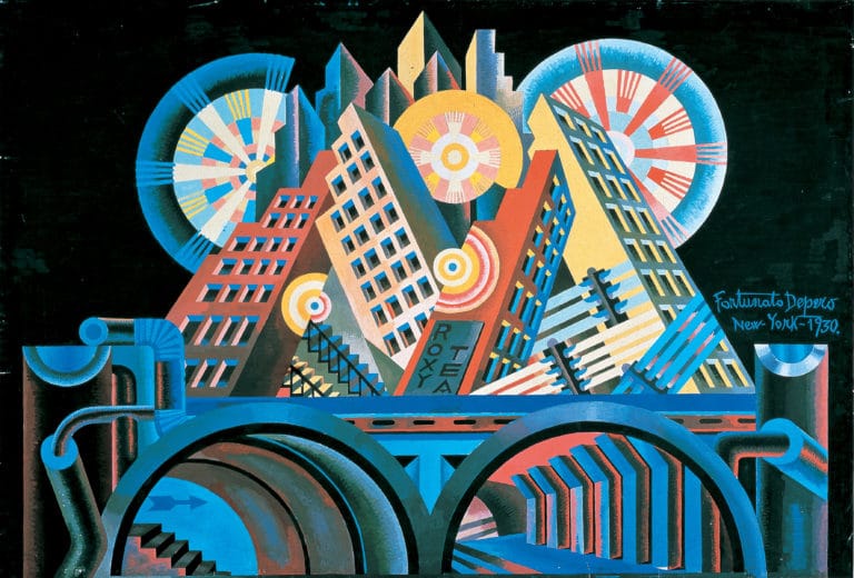 New York, Fortunato Depero (1930)