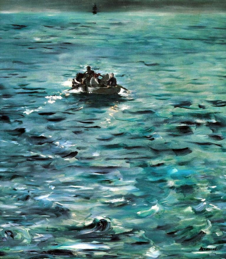 L'Évasion de Rochefort, Édouard Manet (1881)