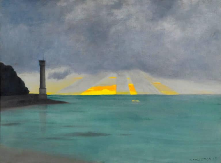 Le Phare du soir, Félix Vallotton (1915)