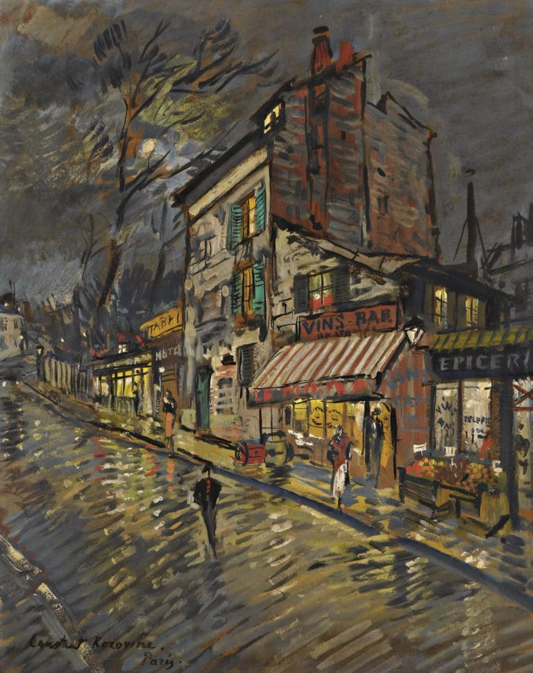 Paris la nuit, Constantin Korovine (1925)