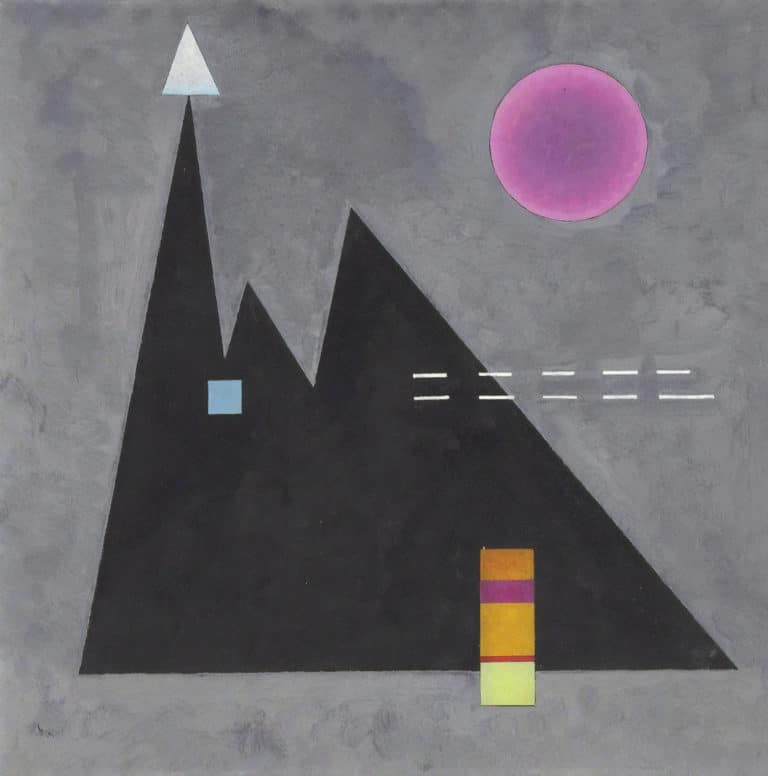 Aigu dans le sourd, Vassily Kandinsky (1929)