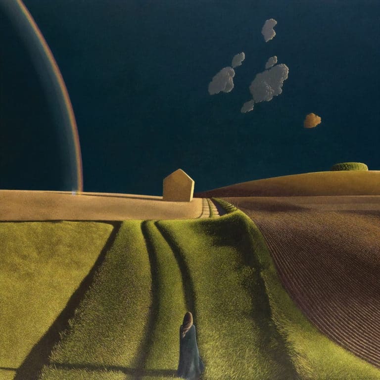 Elle ne s'est pas retournée, David Inshaw (1974)
