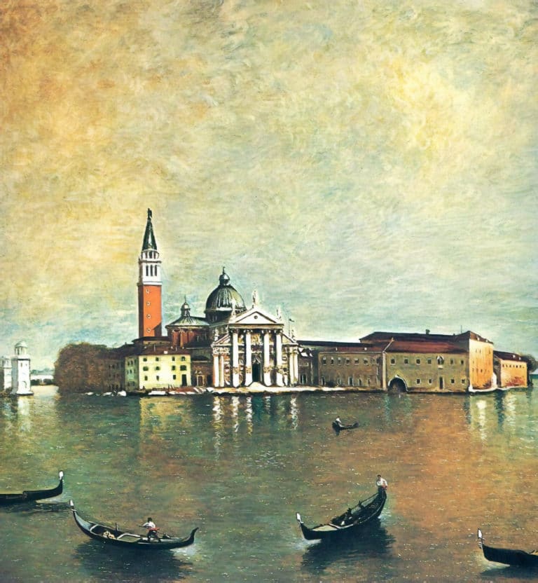 L'Île de San Giorgio, Giorgio de Chirico (1967)