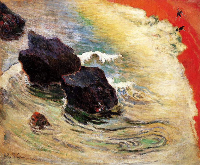 La Vague, Paul Gauguin (1888)