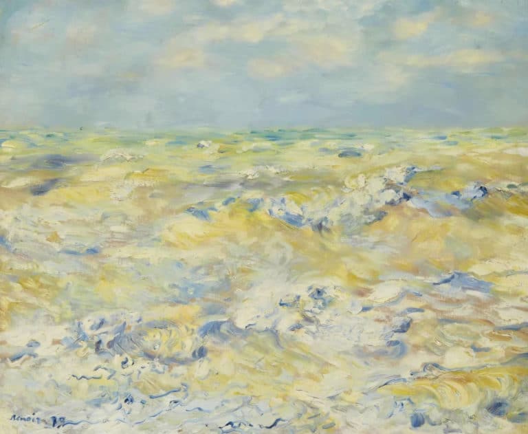 Marine à Berneval, Auguste Renoir (1879)