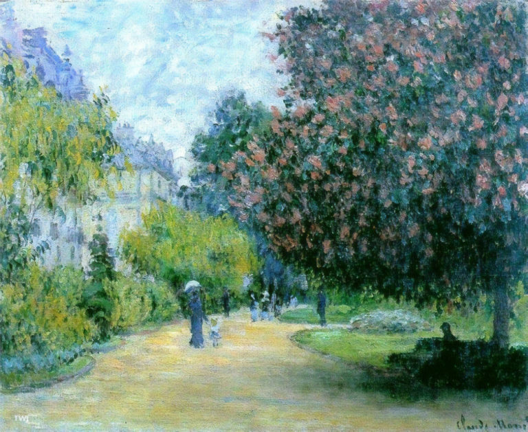 Parc Monceau, Claude Monet (1876)