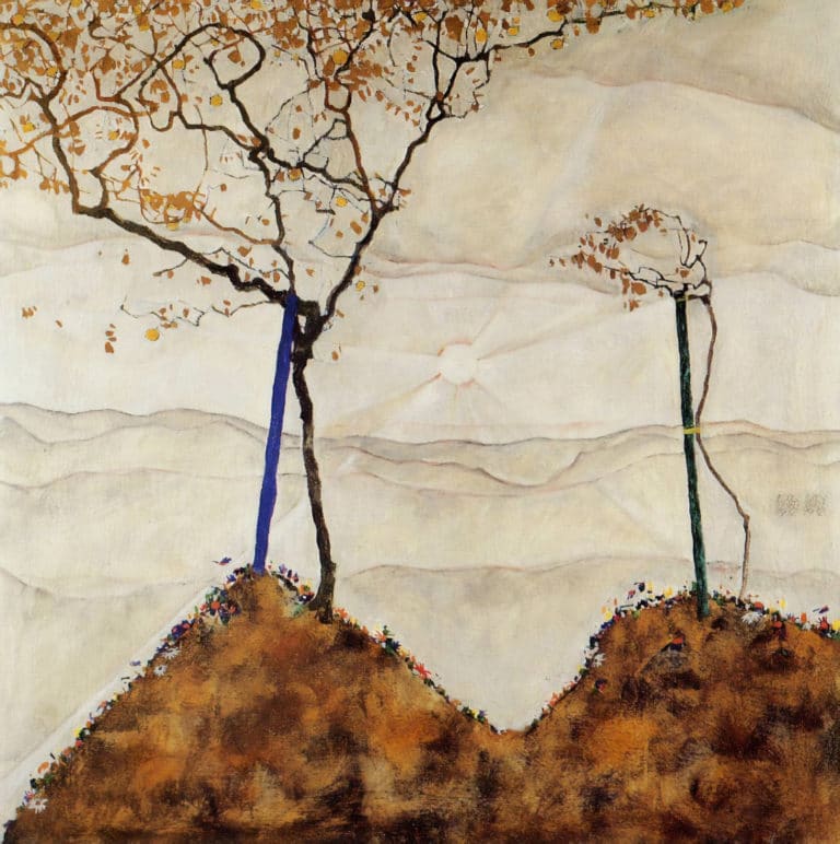 Soleil d'automne I, Egon Schiele (1912)
