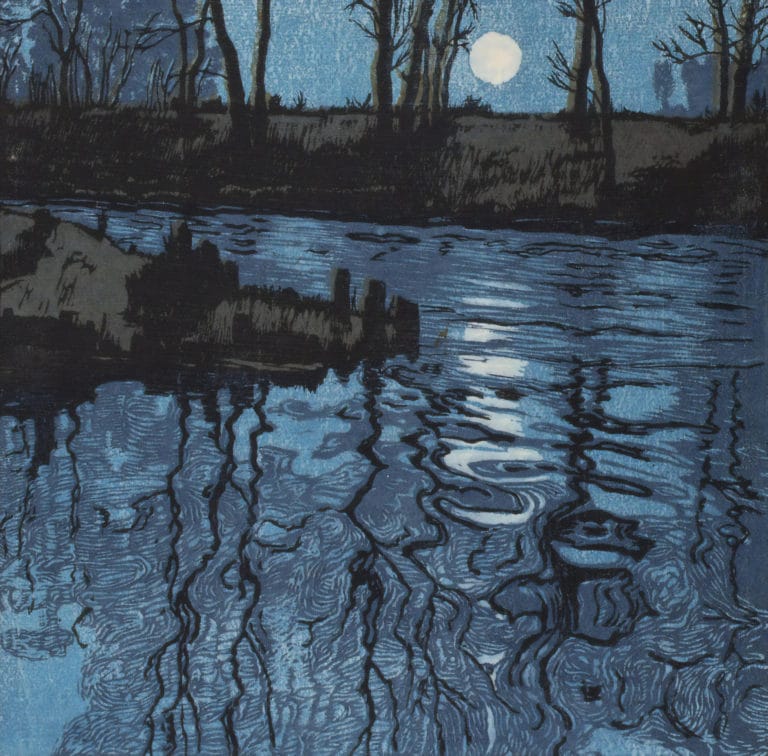 Le Lagon bleu, Hugo Henneberg (1904)