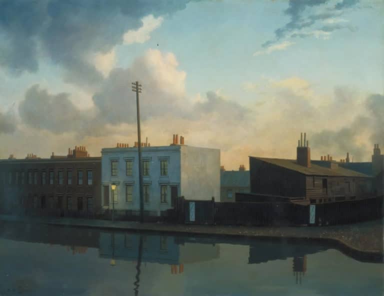 Le Canal de Surrey, Camberwell, Algernon Newton (1935)