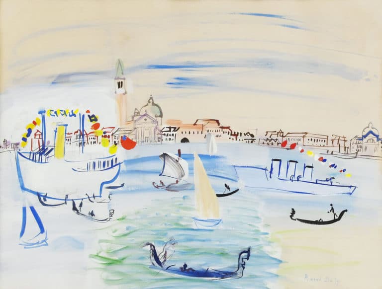 Venise, San Giorgio Maggiore, Raoul Dufy (1925)