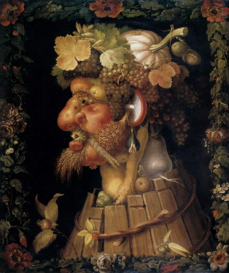 L'Automne, Giuseppe Arcimboldo