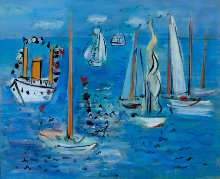 Bateaux, Raoul Dufy