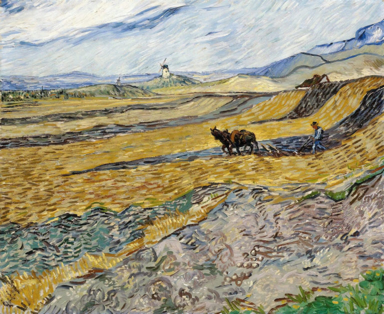 Champs, Vincent van Gogh (1889)