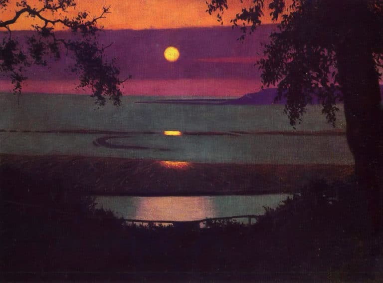 Coucher de soleil, Félix Vallotton (1918)