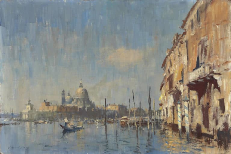 Entrée du Grand Canal, Venise, Edward Seago (1940)