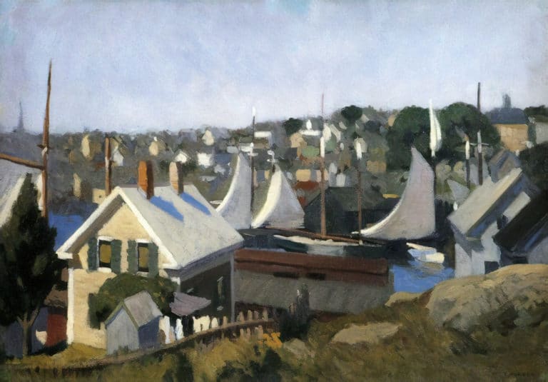 Le Port de Gloucester, Edward Hopper (1928)