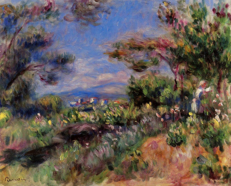 Jeune femme à Cagnes, Auguste Renoir (1905)