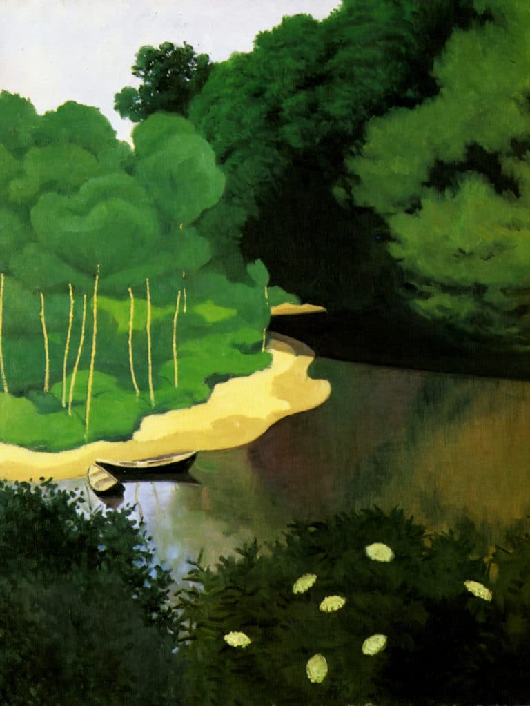 La Dordogne à Carennac, Félix Vallotton (1925)