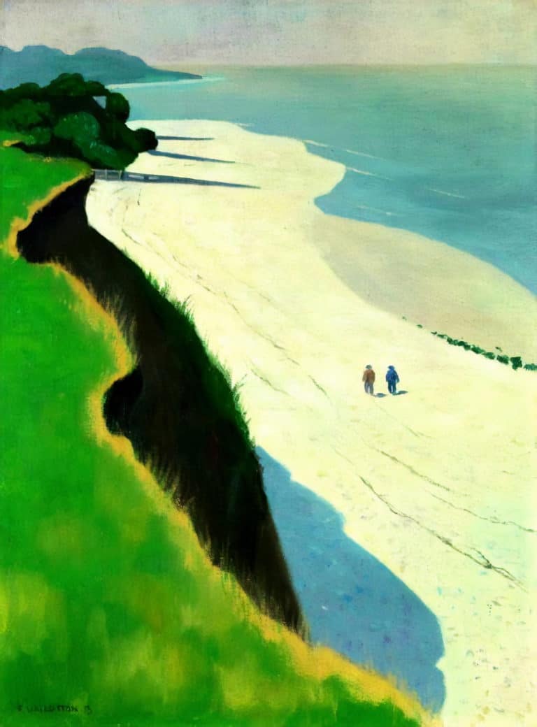 La Grève blanche, Vasouy, Félix Vallotton (1911)