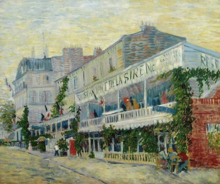La Sirène, restaurant à Asnières, Vincent van Gogh (1887)