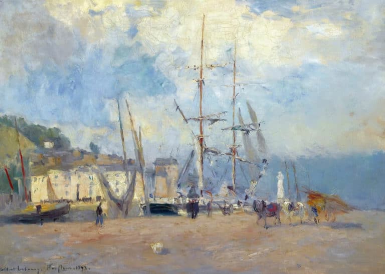 Le Port de Honfleur, Albert Lebourg (1898)