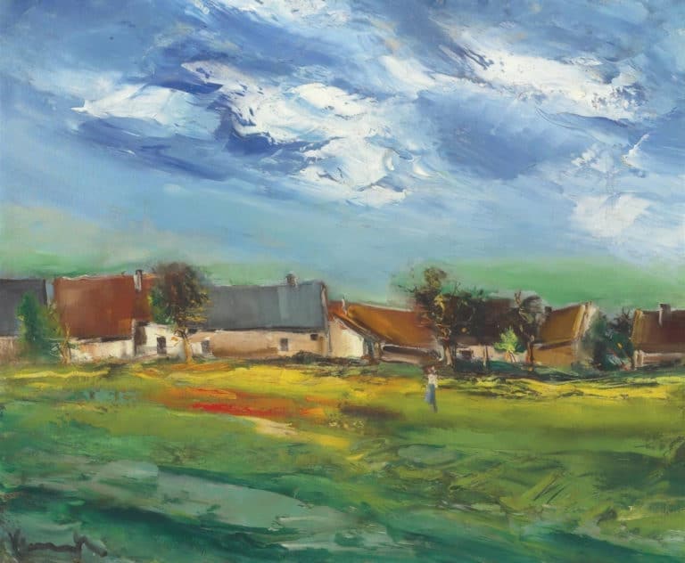 Le Village ensoleillé, Maurice de Vlaminck (1925)