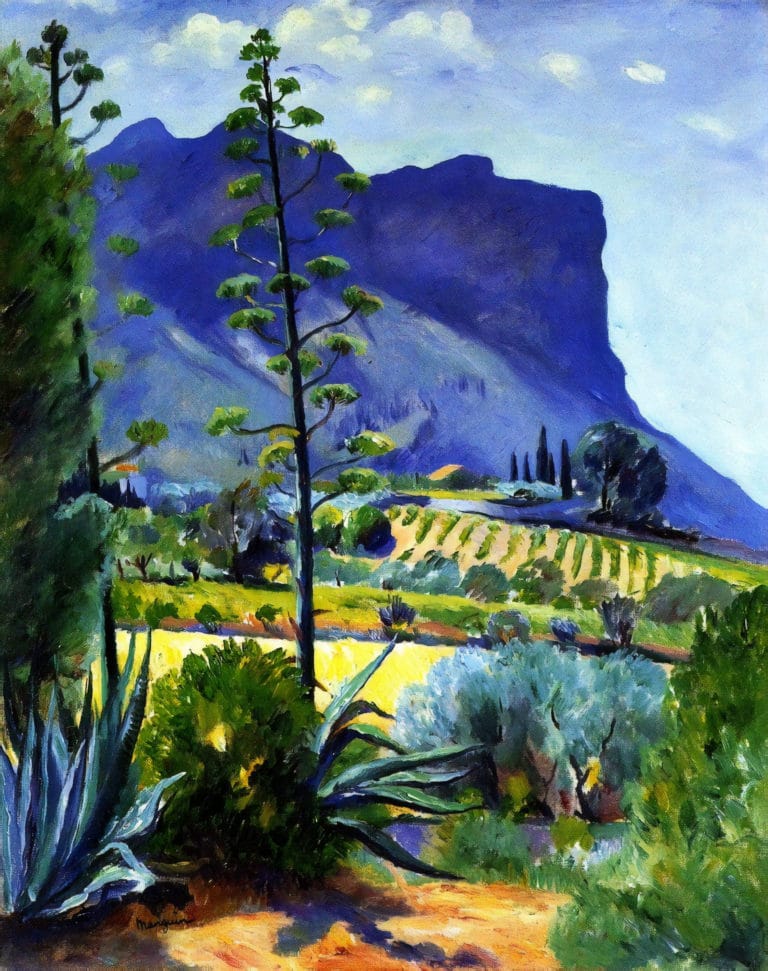 Les Aloès en fleurs, Cassis, Henri Manguin (1912)