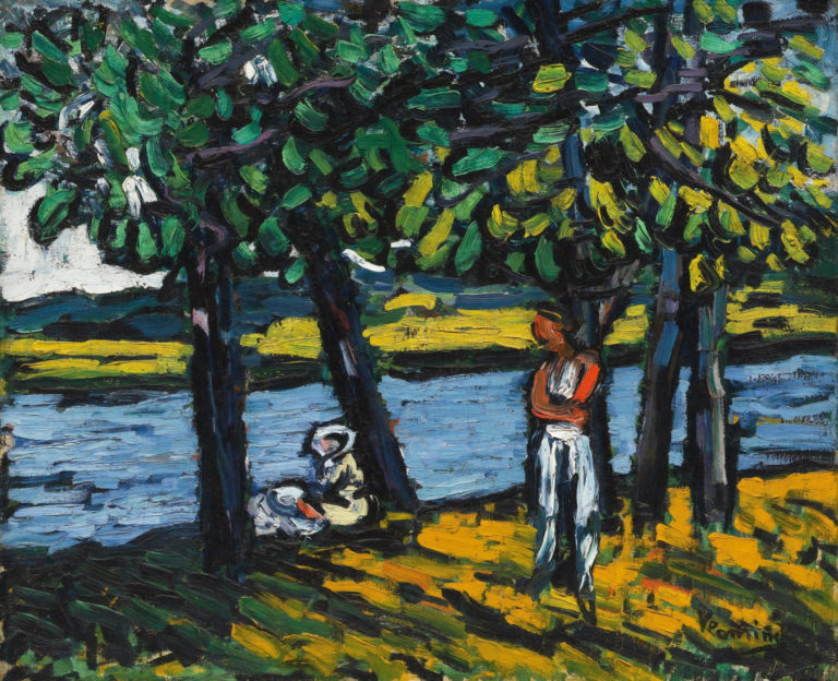 Les Canotiers à Chatou, Maurice de Vlaminck (1904)