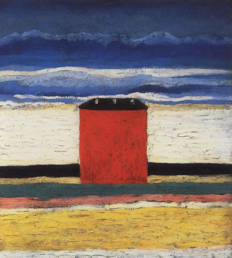 Maison rouge, Kasimir Malevitch (1932)
