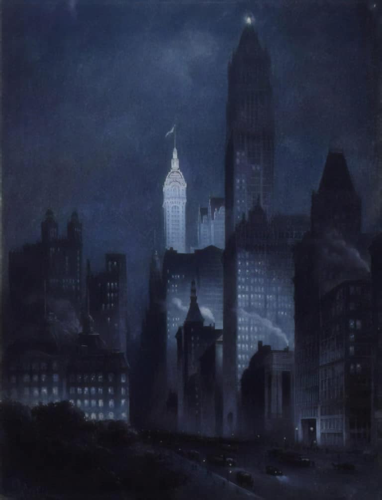 New York, Rudolf Cronau (1922)