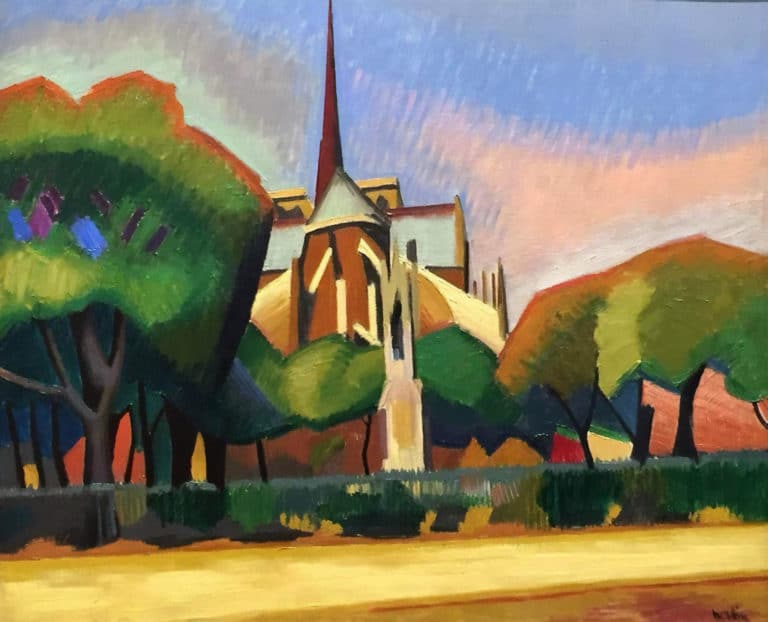 Notre-Dame de Paris, Auguste Herbin (1908)