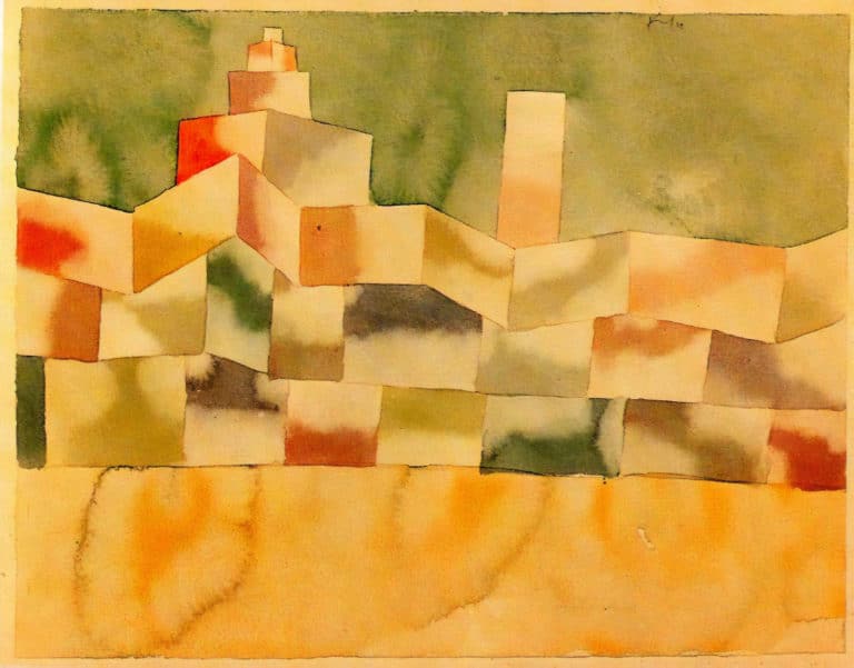 Architecture orientale, Paul Klee (1929)