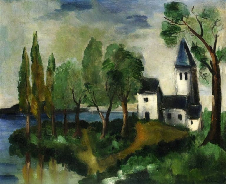 Paysage, Maurice de Vlaminck (1925)