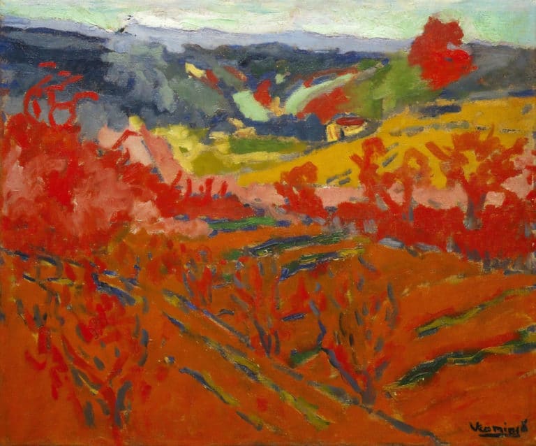 Paysage d'automne, Maurice de Vlaminck (1905)
